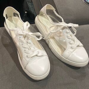 Forever 21 clear sneakers